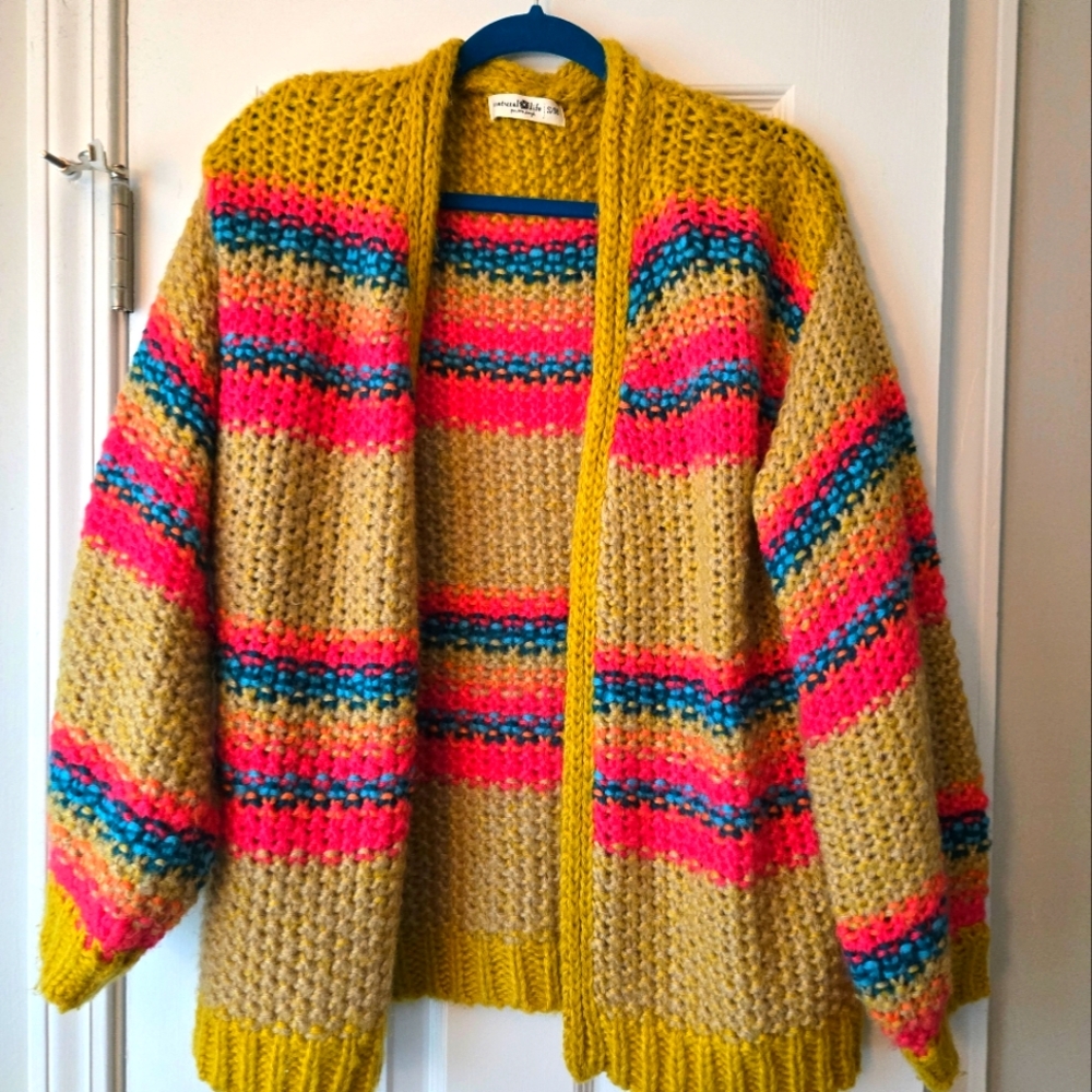 Colorful Striped Women's Sweater